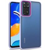 Xiaomi Redmi Note 11S Global Kılıf Kamera Çıkıntılı Arkası Şeffaf Köşeleri Parlak Renkli Işlemeli Kapak Flora