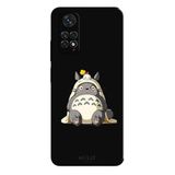 Xiaomi Redmi Note 11S İle Uyumlu Siyah Forest Giant Desenli Silikon Kılıf