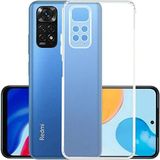 Xiaomi Redmi Note 11S Kılıf Şeffaf Kamera Korumalı Silikon