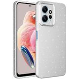 Xiaomi Redmi Note 12 4g - Kılıf Kamera Korumalı Simli Lüks Zore Koton Kapak
