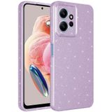 Xiaomi Redmi Note 12 4g Kılıf Kamera Korumalı Simli Renkli Parlak Silikon Kapak Koton