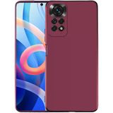 Xiaomi Redmi Note 12 Pro 4G Kılıf Mnc Premier Silikon Kapak-Mürdüm