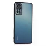 Xiaomi Redmi Note 12 Pro 4G Uyumlu Kılıf Kamera Korumalı Lensli Silikon - Siyah