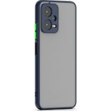 Xiaomi Redmi Note 12 Pro 5g Kılıf Mat Kamera Korumalı Renkli Tuşlu Sert Silikon Kapak Hux