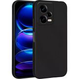 Xiaomi Redmi Note 12 Pro 5G Kılıf Mnc Premier Silikon Kapak-Siyah