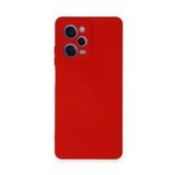 Xiaomi Redmi Note 12 Pro 5G Kılıf Nano içi Kadife Silikon - Kırmızı
