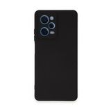Xiaomi Redmi Note 12 Pro 5G Kılıf Nano içi Kadife Silikon - Siyah