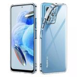 Xiaomi Redmi Note 12 Pro 5G Kılıf Şeffaf Silikon Kamera Korumalı 3D