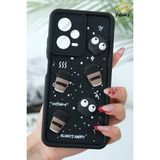 Xiaomi Redmi Note 12 Pro 5g Kılıf Tasarımlı Desenli Kamera Korumalı Coffee Kurabiye Yumuşak Silikon Kapak - Cute Coffe