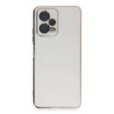 Xiaomi Redmi Note 12 Pro 5G Kılıf Volet Silikon - Beyaz-(5796)