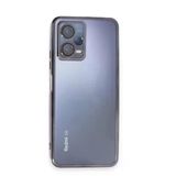 Xiaomi Redmi Note 12 Pro 5G Uyumlu Kılıf Kamera Korumalı Lensli Silikon - Siyah