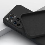 Xiaomi Redmi Note 12 Pro Kılıf Kadife Lansman Soft Yumuşak Liquid Silikon Kamera Korumalı Mara - Redmi Note 12 Pro 4G - Siyah