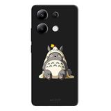 Xiaomi Redmi Note 13 4G İle Uyumlu Siyah Forest Giant Desenli Silikon Kılıf