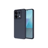 Xiaomi Redmi Note 13 ile uyumlu Kapak İçi Kadife Kamera Korumalı Lansman Silikon Kılıf - Siyah