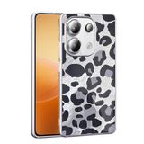 Xiaomi Redmi Note 13 Pro 4G İle Uyumlu Kılıf Desenli Mep Kapak T36840 Gri Leopar