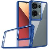 Xiaomi Redmi Note 13 Pro 4g Kılıf Kamera Çıkıntılı Arkası Şeffaf Hassas Tuşlu Kenarlı Kapak Flora
