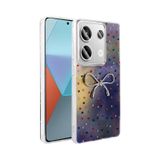 Xiaomi Redmi Note 13 Pro 4G Kılıf Kamera Korumalı Figürlü Ponti Silikon Kapak Lila
