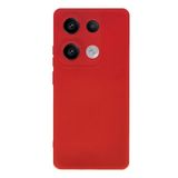 Xiaomi Redmi Note 13 Pro 4G Kılıf Kamera Korumalı Lansman Silikon Kapak Kırmızı
