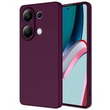 Xiaomi Redmi Note 13 Pro 4G Kılıf Kamera Korumali Mara Lansman Kapak Koyu Mor