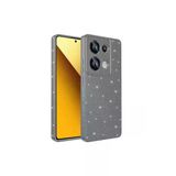 Xiaomi Redmi Note 13 Pro 4G Kılıf Kamera Korumalı Simli Renkli Parlak Silikon Kapak (Koton)
