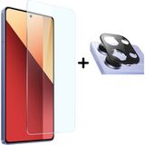 Xiaomi Redmi Note 13 Pro 4g Temperli Cam Ekran Koruyucu ve Kamera Lens Koruyucu Seti - Siyah