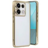 Xiaomi Redmi Note 13 Pro 4G Uyumlu Kılıf Kamera Korumalı Lensli Silikon - Gold