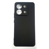Xiaomi Redmi Note 13 Pro 4G Uyumlu Ruber Case Yumusak Slikon Kilif Siyah