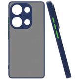 Xiaomi Redmi Note 13 Pro 5g Kılıf Mat Kamera Korumalı Renkli Tuşlu Sert Silikon Kapak Hux