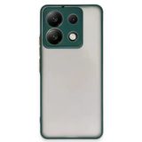 Xiaomi Redmi Note 13 Pro 5G Kılıf Montreal Silikon Kapak - Yeşil
