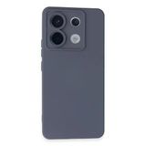 Xiaomi Redmi Note 13 Pro 5g Kılıf Nano İçi Kadife Silikon - Gri