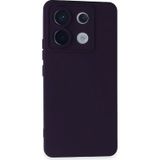 Xiaomi Redmi Note 13 Pro 5g Kılıf Nano İçi Kadife Silikon - Mor