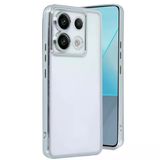 Xiaomi Redmi Note 13 Pro 5G Uyumlu Kılıf Kamera Korumalı Lensli Silikon - Gümüş