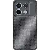 Xiaomi Redmi Note 13 Pro Kılıf Kamera Çıkıntılı Karbon Fiber Dokulu Renk Atmaz Kapak Negro