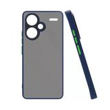 Xiaomi Redmi Note 13 Pro Plus 5G Mat Kamera Korumalı Renkli Tuşlu Sert Silikon Hux Kapak