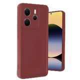 Xiaomi Redmi Note 14 4G Kılıf Viera Silikon - Bordo