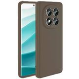 Xiaomi Redmi Note 14 Pro 4G Kılıf First Silikon - Kahverengi