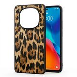 Xiaomi Redmi Note 14 Pro 4G Uyumlu Kılıf Leopar Desenli Kapak Hlt-Leopar