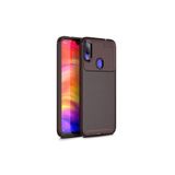 Xiaomi Redmi Note 7 Kılıf Negro Karbon Görünümlü Silikon Kapak + Ekran Koruma 5439
