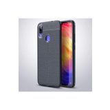 Xiaomi Redmi Note 7 Kılıf Niss Deri Görünümlü Silikon Kapak + Ekran Koruma 2962