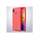 Xiaomi Redmi Note 7 Kılıf Niss Deri Görünümlü Silikon Kapak + Ekran Koruma 6015