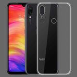 Xiaomi Redmi Note 7 Kilif Seffaf Super Silikon Kapak