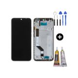 Xiaomi Redmi Note 7 Pro Uyumlu Çıtalı Hk Lcd Ekran Dokunmatik Siyah + Montaj Seti