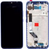 Xiaomi Redmi Note 7 Pro Uyumlu Çıtalı Lcd Ekran Dokunmatik Mavi