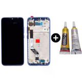 Xiaomi Redmi Note 7 Pro Uyumlu Çıtalı Orjinal Lcd Ekran Dokunmatik Mavi + B7000