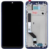 Xiaomi Redmi Note 7 Uyumlu Çıtalı Servis Lcd Ekran Dokunmatik Mavi