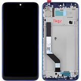 Xiaomi Redmi Note 7 Uyumlu Lcd Ekran Dokunmatik Servis Orijinali Çıtalı Mavi