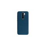Xiaomi Redmi Note 8 Pro İçi Kadife Silikon Kılıf Lacivert