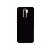 Xiaomi Redmi Note 8 Pro İçi Kadife Silikon Kılıf Siyah