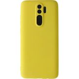 Xiaomi Redmi Note 8 Pro Kılıf First Silikon - Sarı
