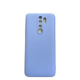 Xiaomi Redmi Note 8 Pro Kılıf Yumuşak Sıvı Silikon Mor Kılıf SE1570